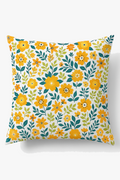Watercolor Floral Square Throw Pillow Cover, 45x45 cm, Style Four