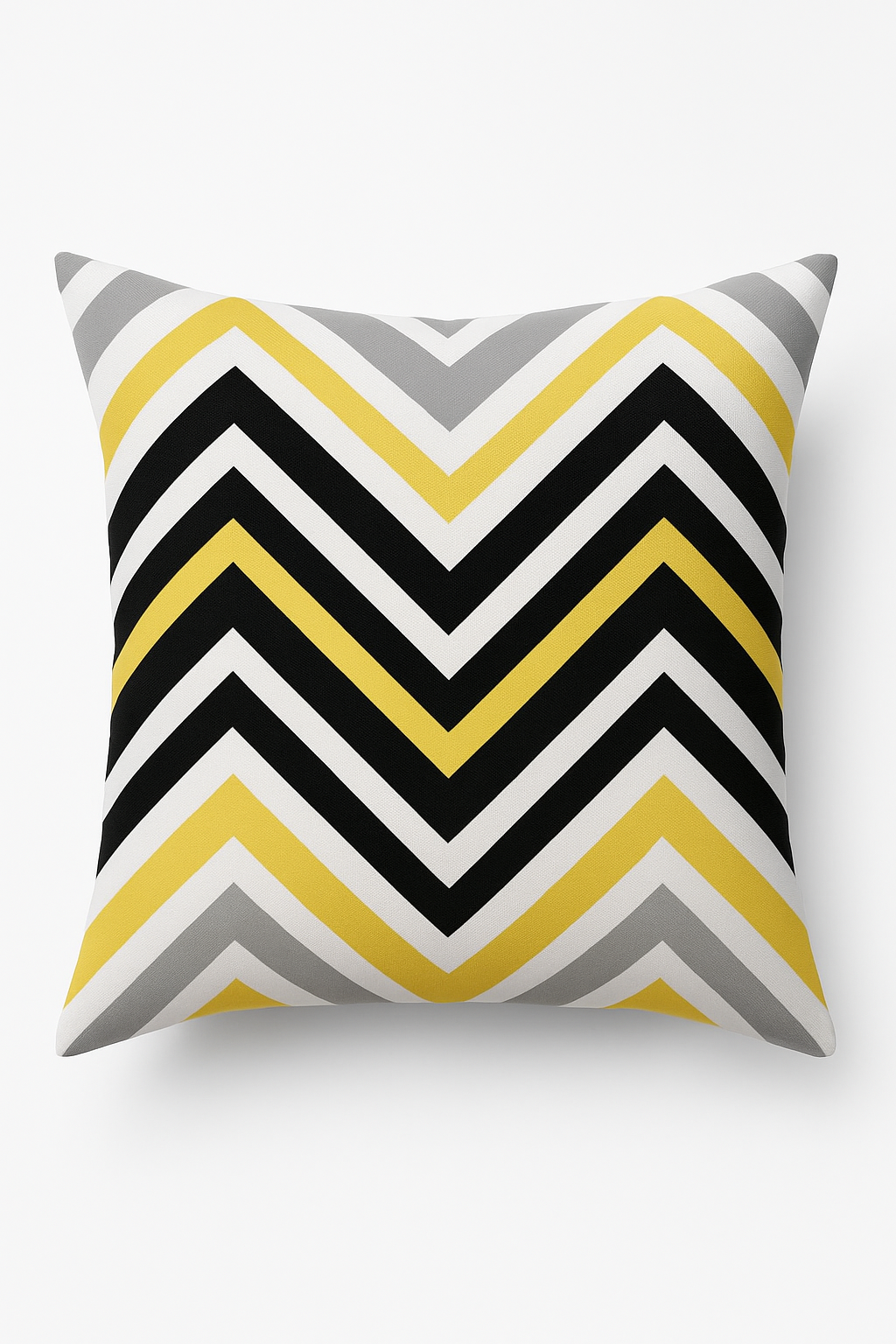 Square throw pillow cover sunflowers creative yellow pattern 45x45 cm