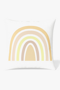 Rainbow Geometric Decorative Throw Pillow Cover for Sofa, Style One