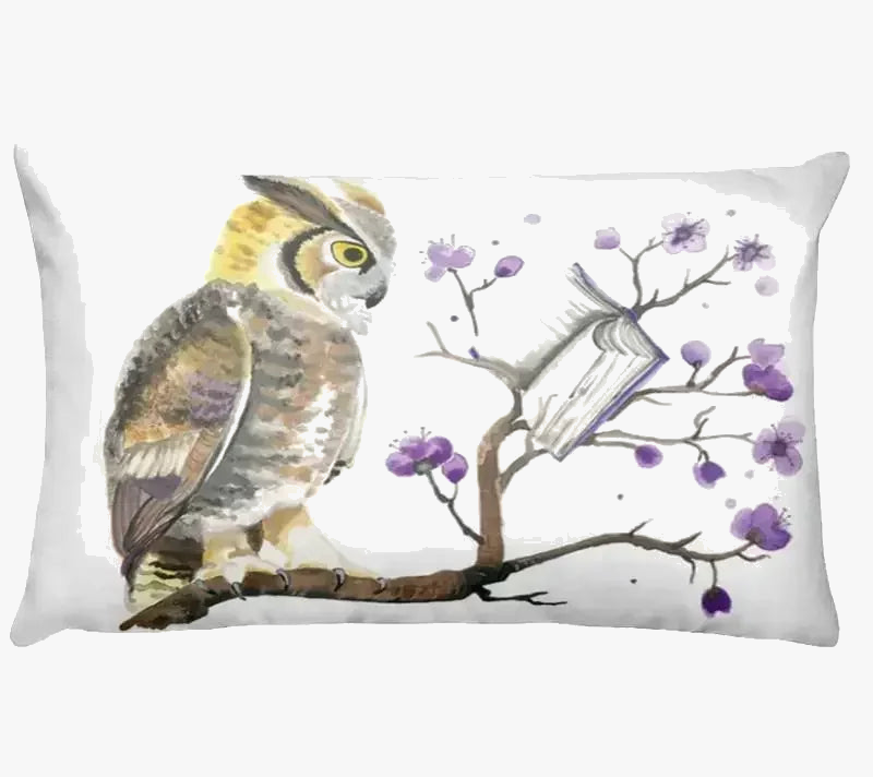 Cute Cartoon Animal Throw Pillow Cover, Design 3