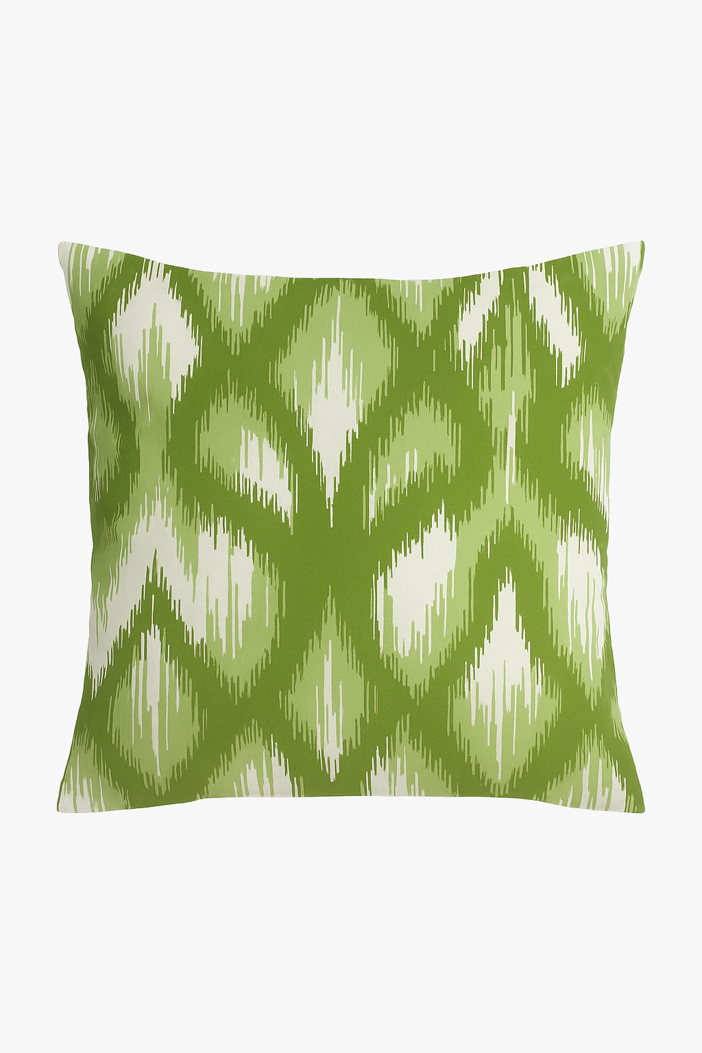 Natural Green Leaf Throw Pillow Cover, Foliage-Inspired Design