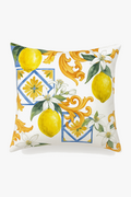 Decorative throw pillow cover summer fruit lemon strawberry watermelon