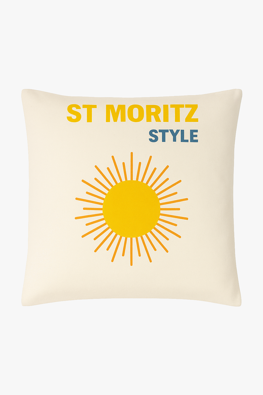 Abstract Lemon Print Decorative Throw Pillow Cover, Design 3