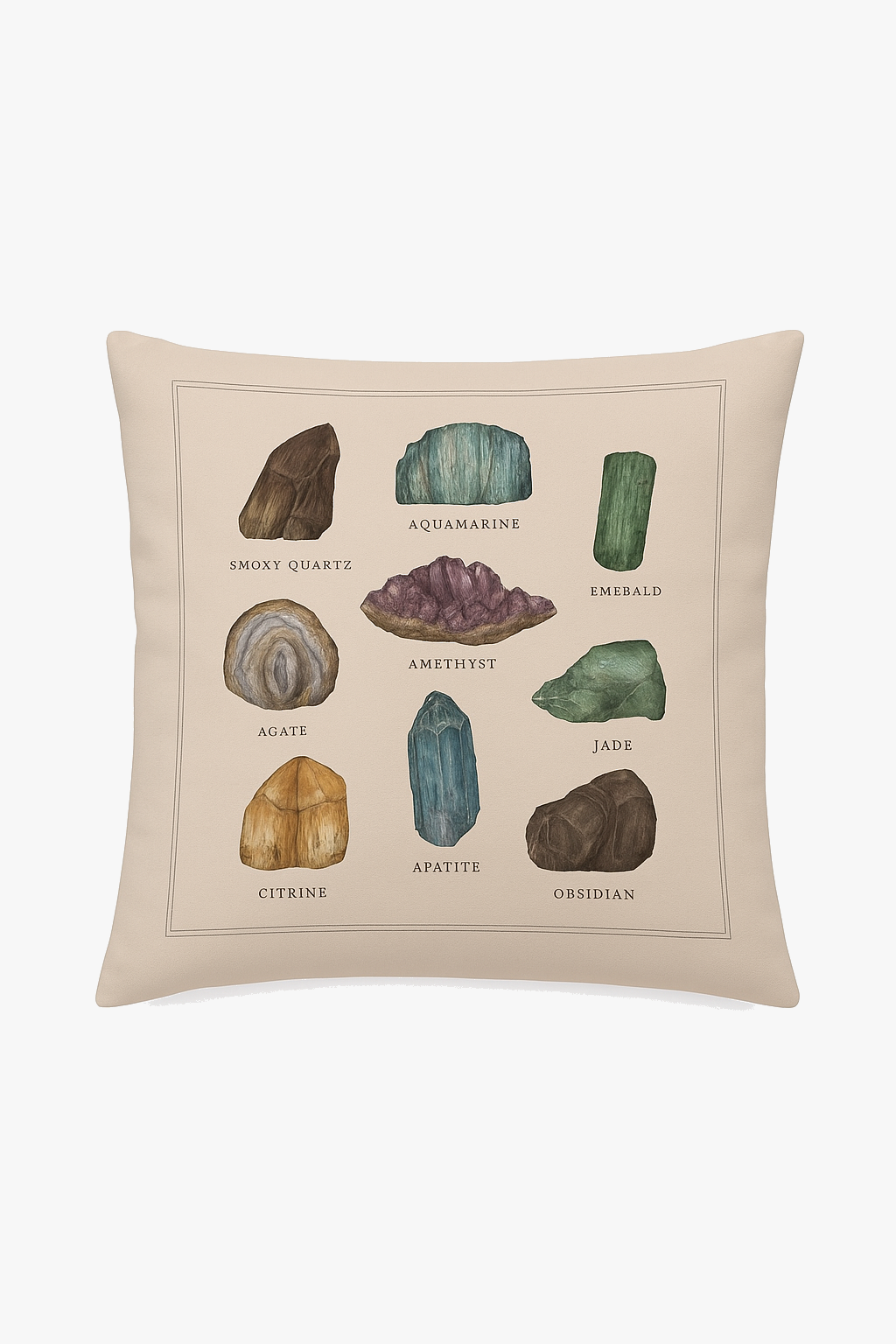 Decorative throw pillow cover animal pattern for sofa