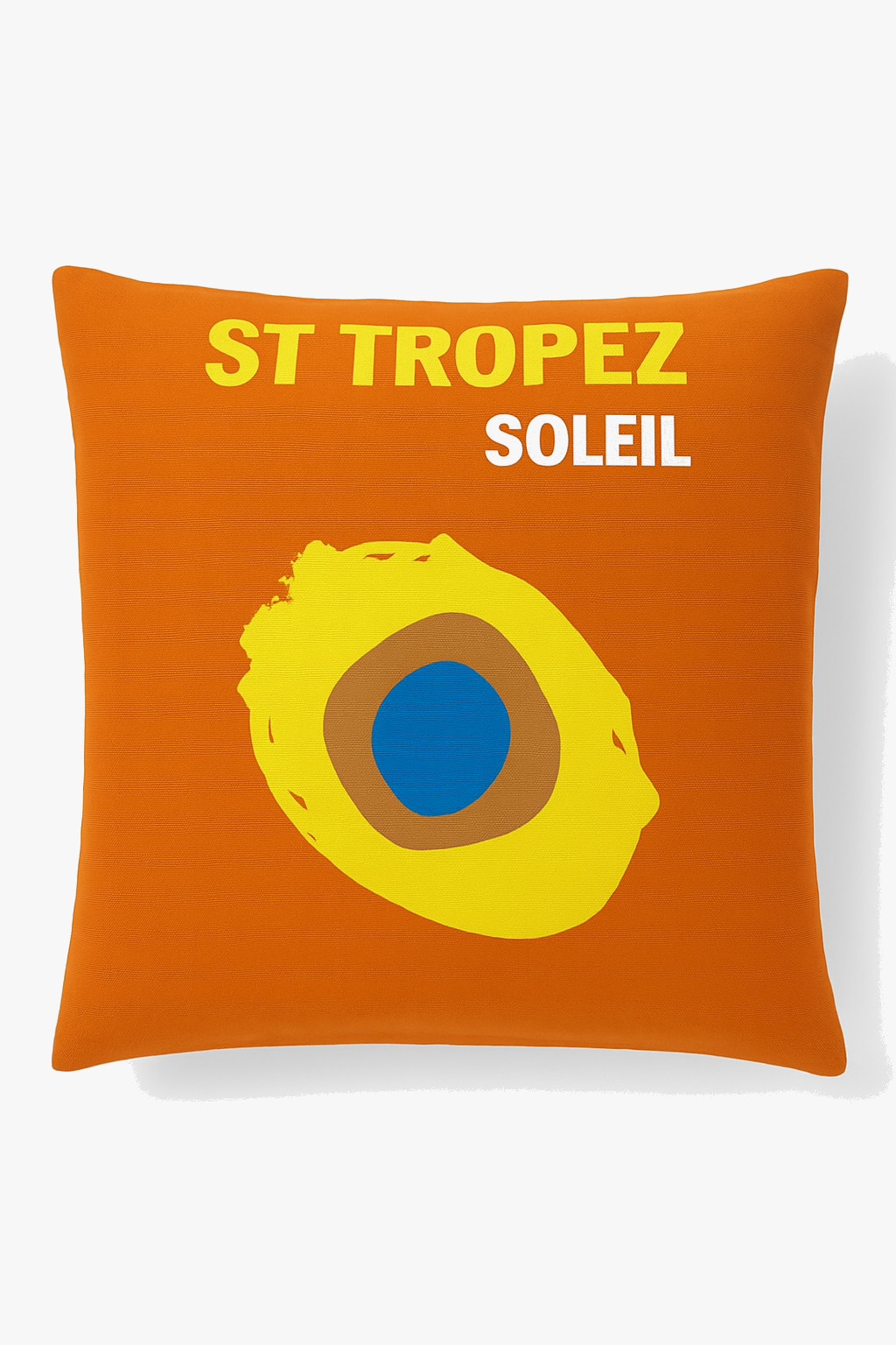 Decorative throw pillow cover abstract lemon pattern cartoon style