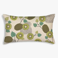 Sunflower Leaf Throw Pillow Cover for Scandinavian Interiors