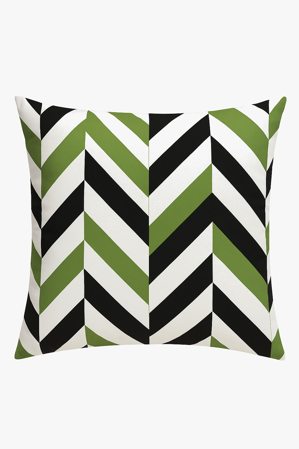 Breezy Green Leaf Throw Pillow Cover for Interior Decoration