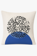 Graphic Abstract Throw Pillow Cover for Modern Decor