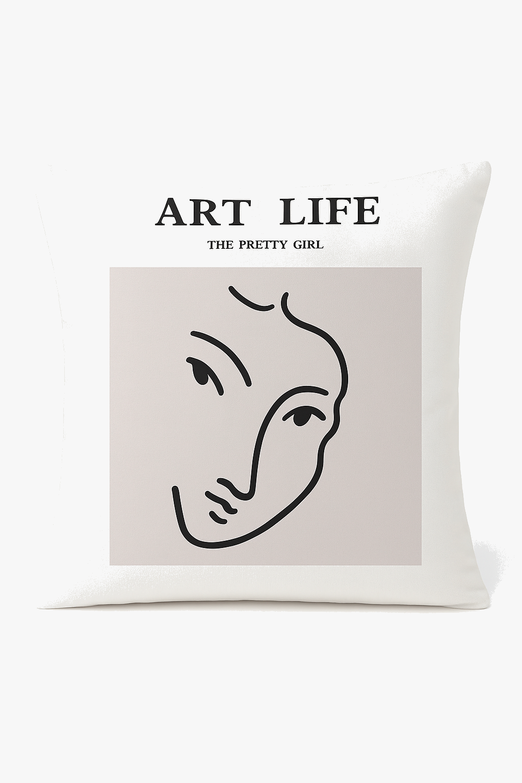Abstract Throw Pillow Cover for Home Office and Car