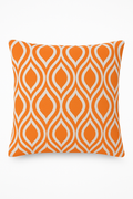 Waterproof outer throw pillow cover with trend pattern