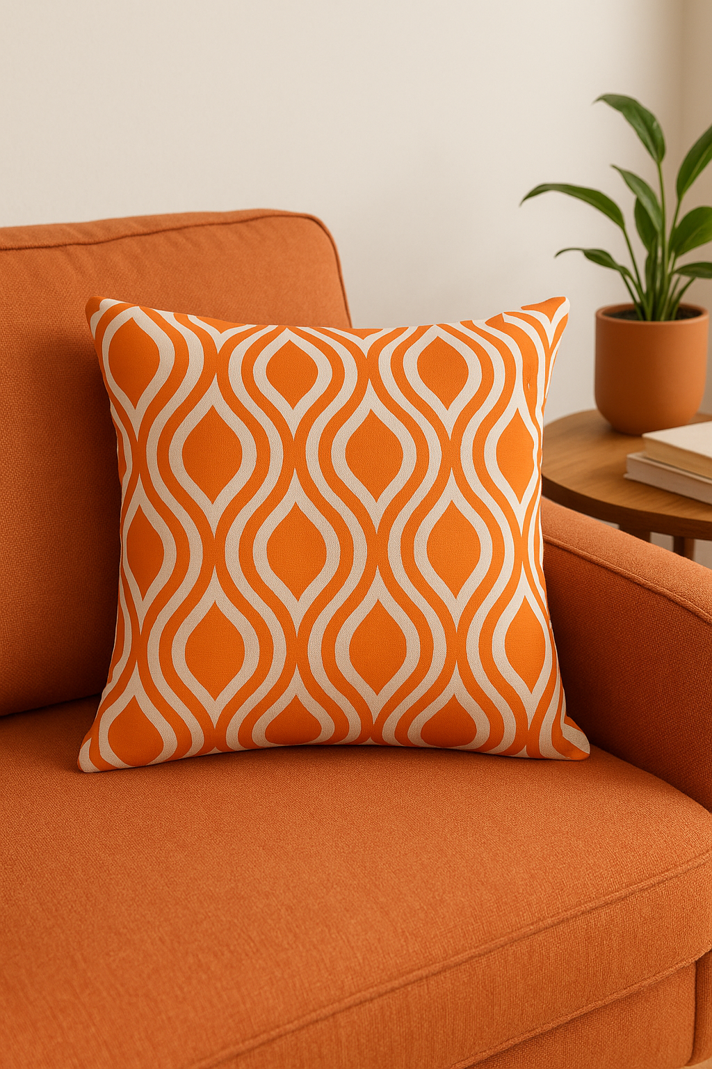 Waterproof outer throw pillow cover with trend pattern - view 2