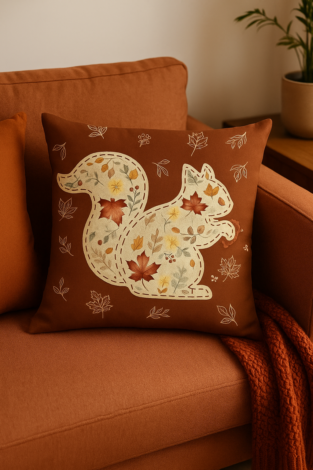Fall decorative throw pillow cover love and home - view 2