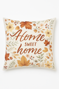 Fall decorative throw pillow cover love and home pattern