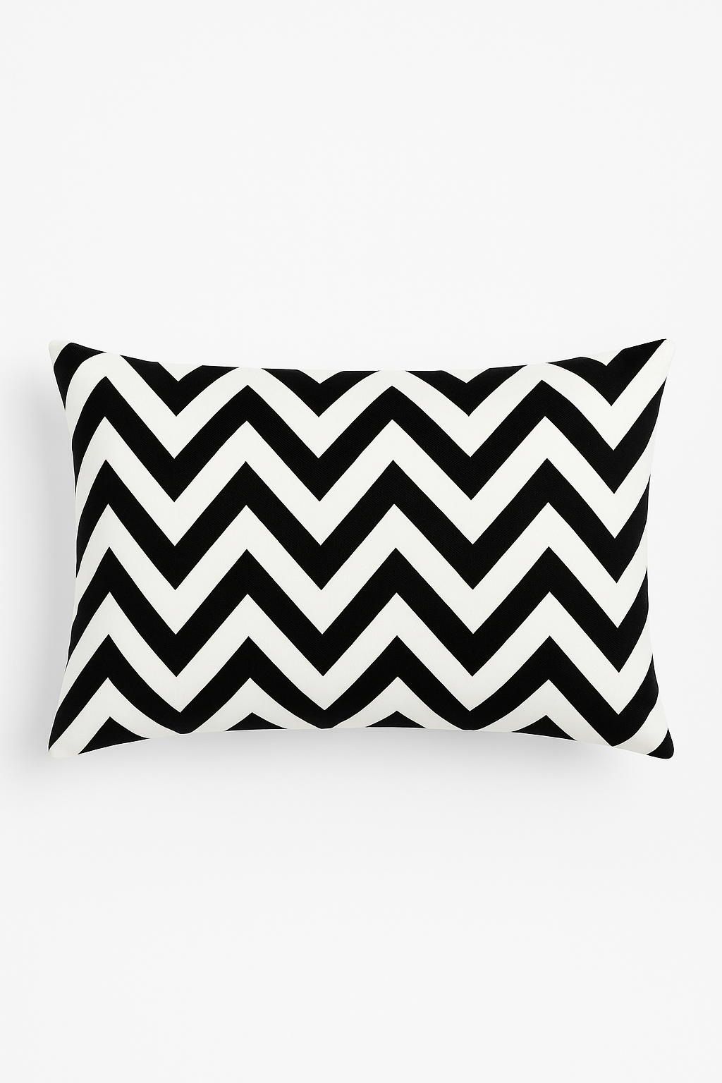 Refined Black and Yellow Throw Pillow Cover 30x50cm