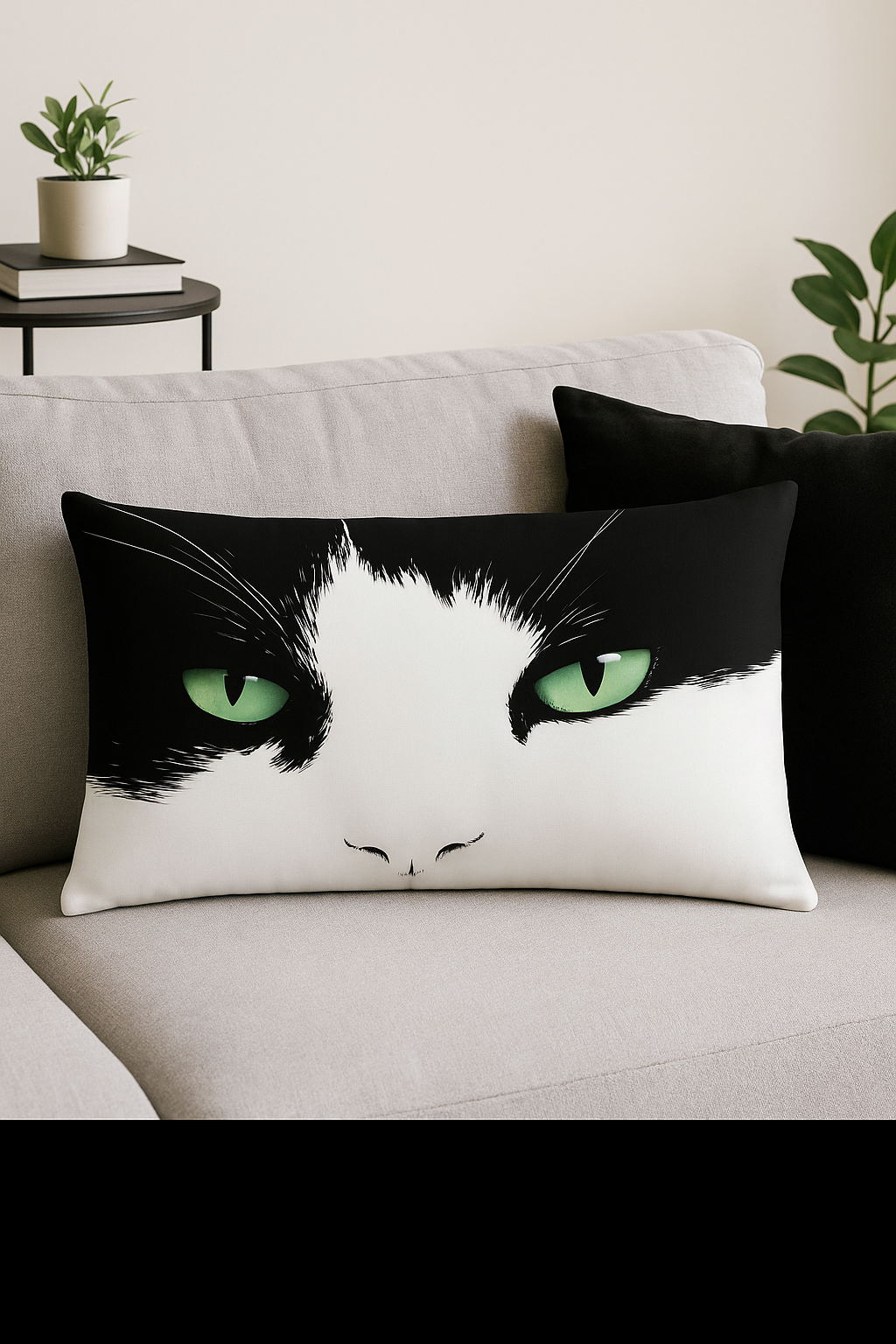 Decorative throw pillow cover animal puppy pattern cat - view 2