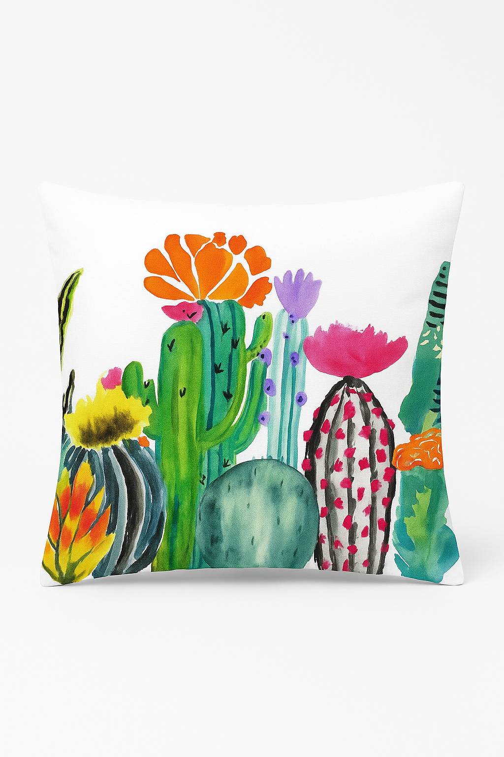Exotic Palm & Monstera Throw Pillow Cover