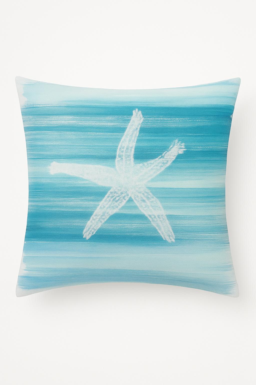 Decorative throw pillow cover original marine turtle pattern