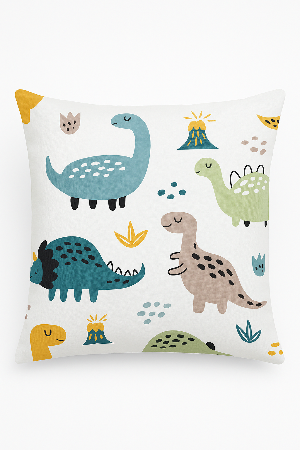 Decorative dinosaur throw pillow cover for sofa car office