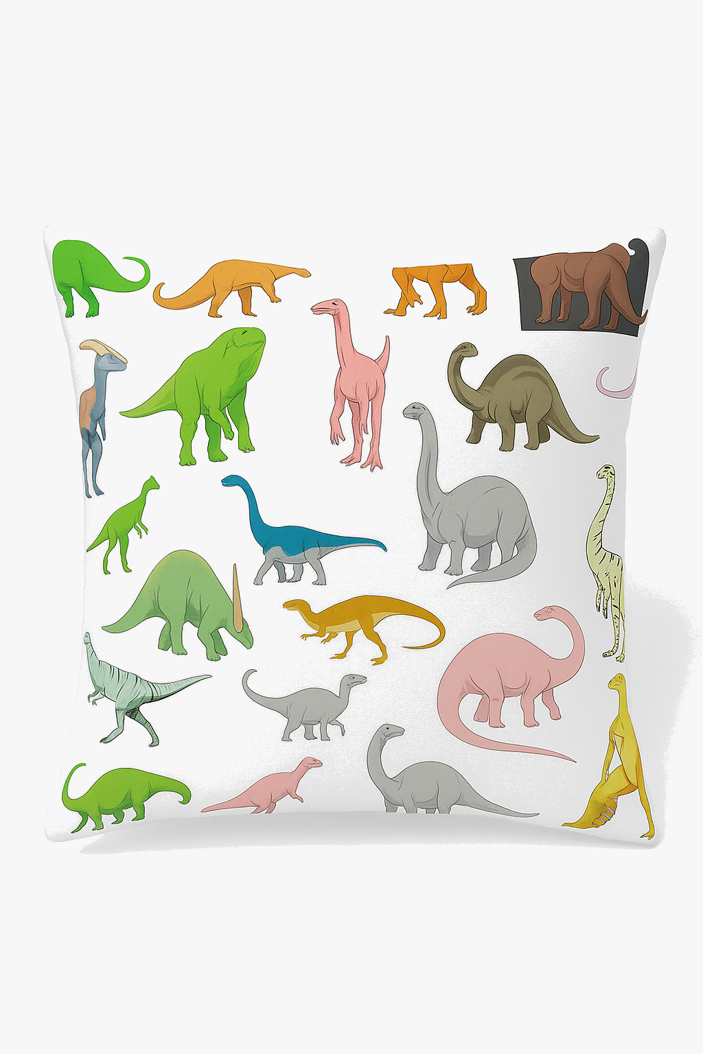 Cute Dinosaur Throw Pillow Cover for Home Decoration