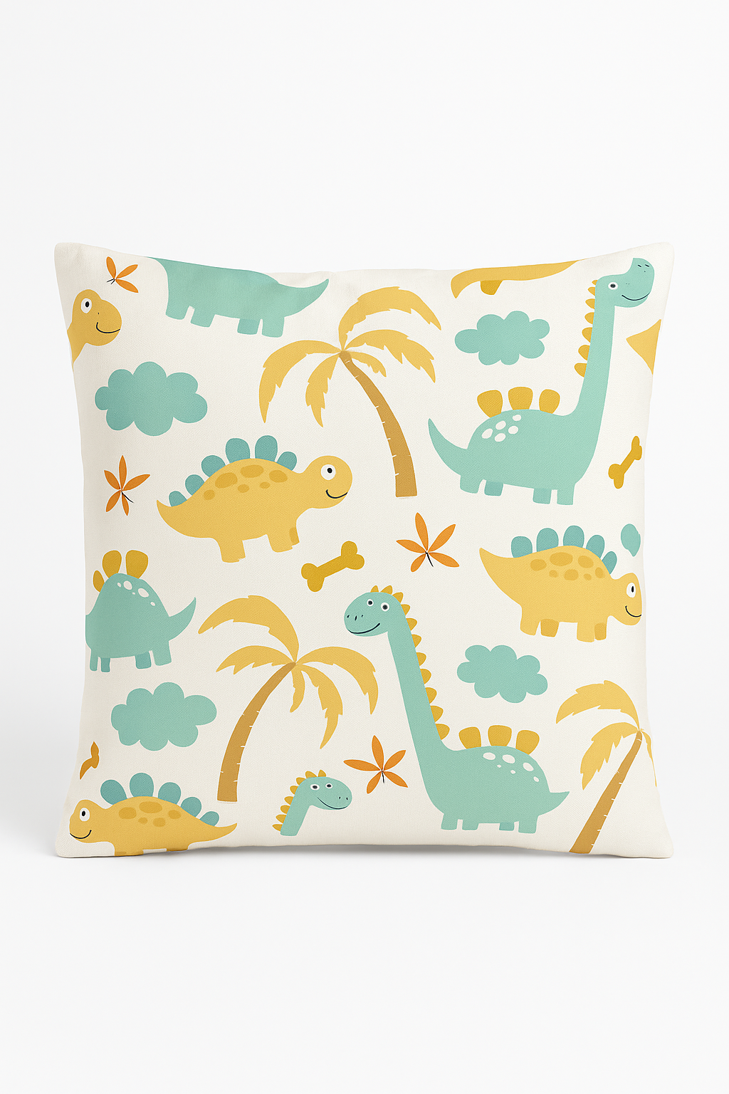 Throw pillow cover dinosaur for sofa desk car home decoration