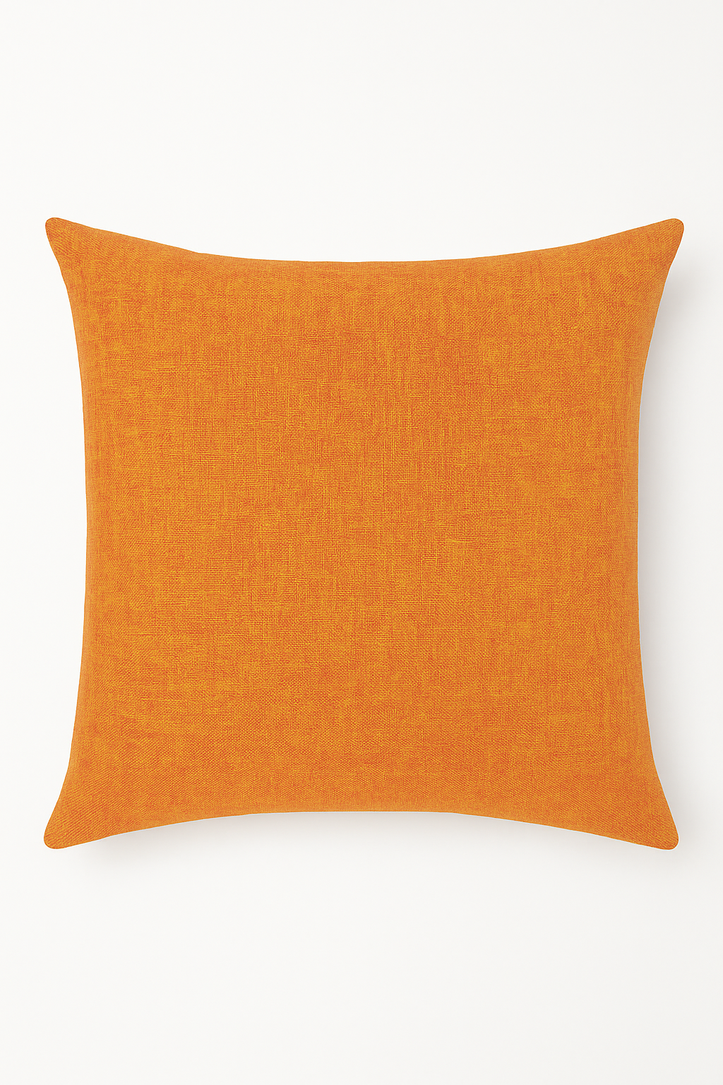 Thick Linen Throw Pillow Cover with Plain Textured Weave