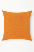 Thick Linen Throw Pillow Cover with Plain Textured Weave