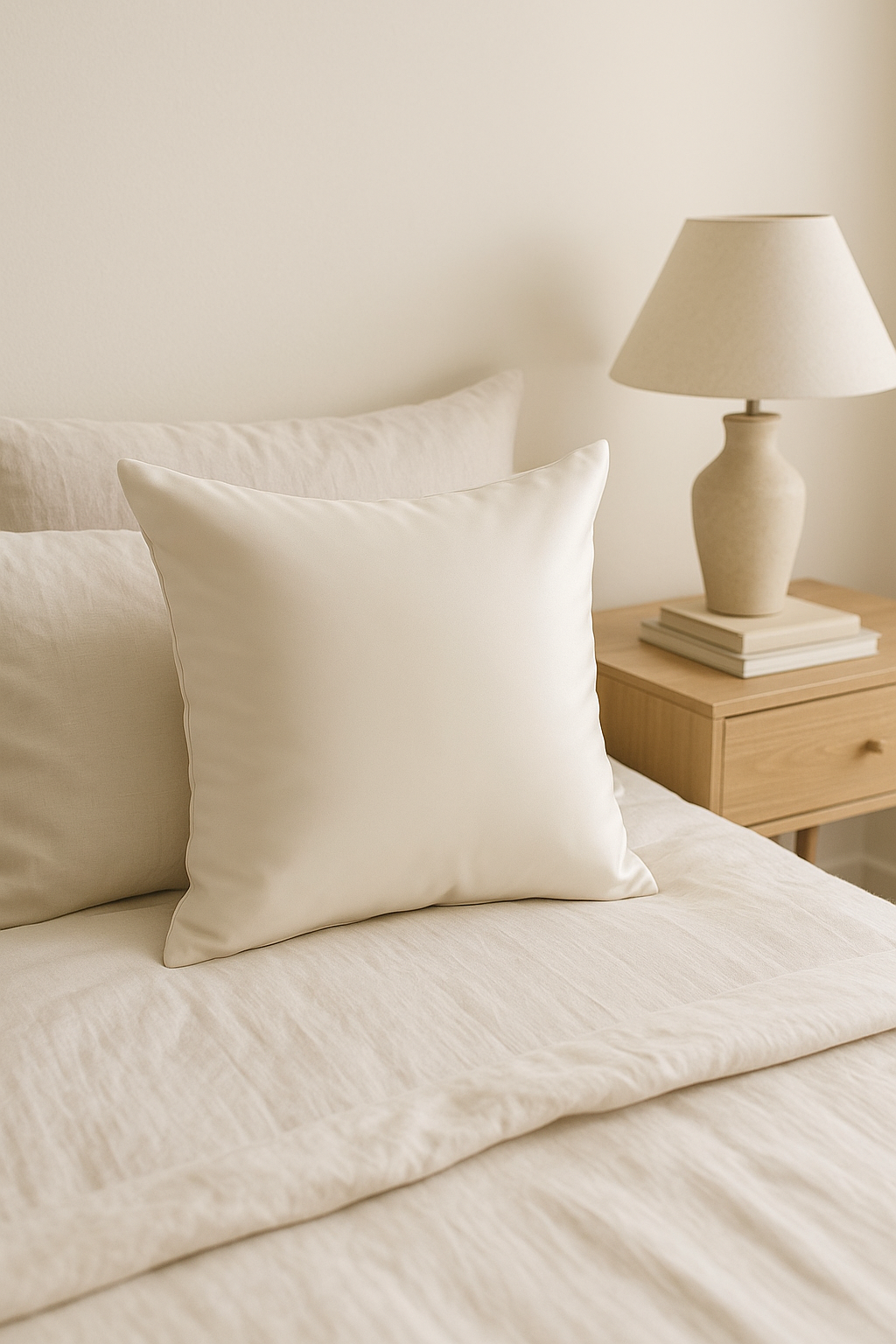Leather throw pillow cover for decorative sofa 45 to 60 cm - view 2