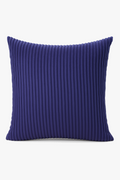 Refined Striped Corduroy Throw Pillow Cover