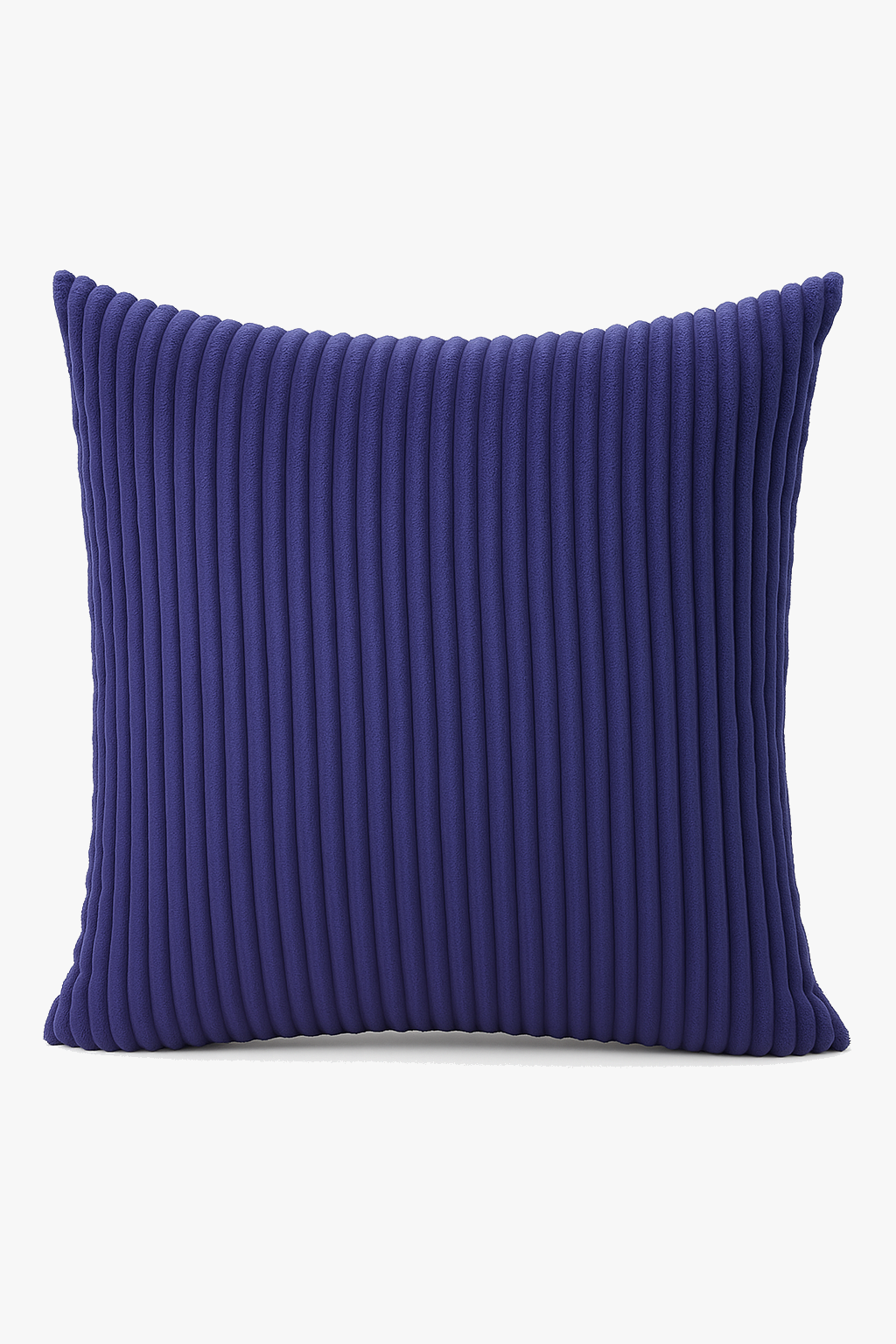 Refined Striped Corduroy Throw Pillow Cover