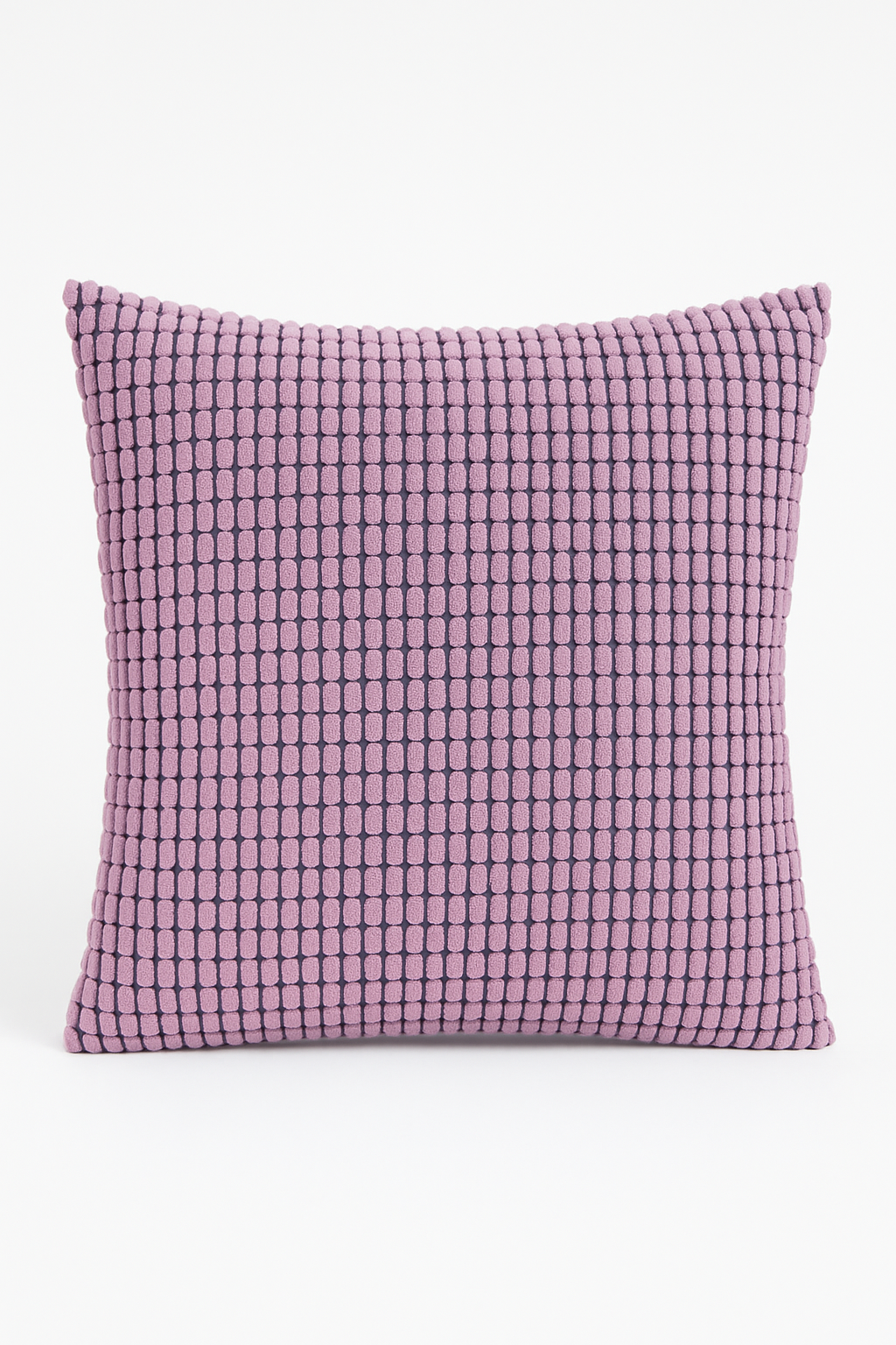 Ribbed Velvet Corn-Grain Throw Pillow Cover, Large, Style Four