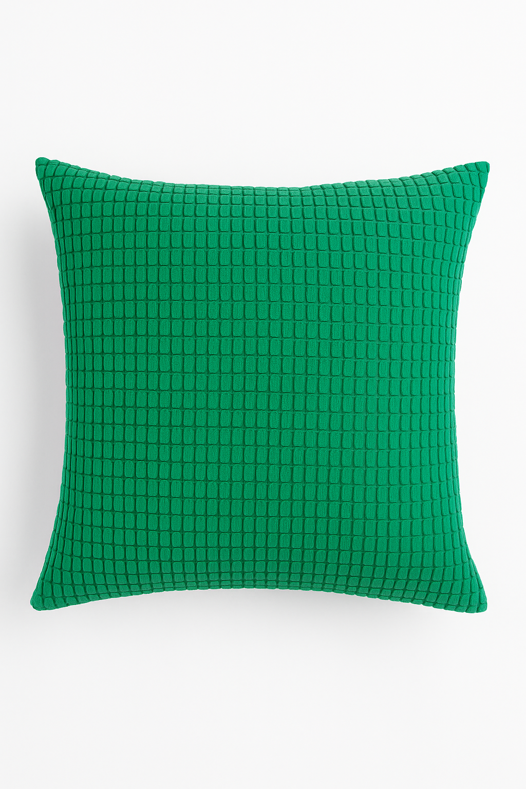 Throw pillow cover in ribbed velvet for decorative sofa bed