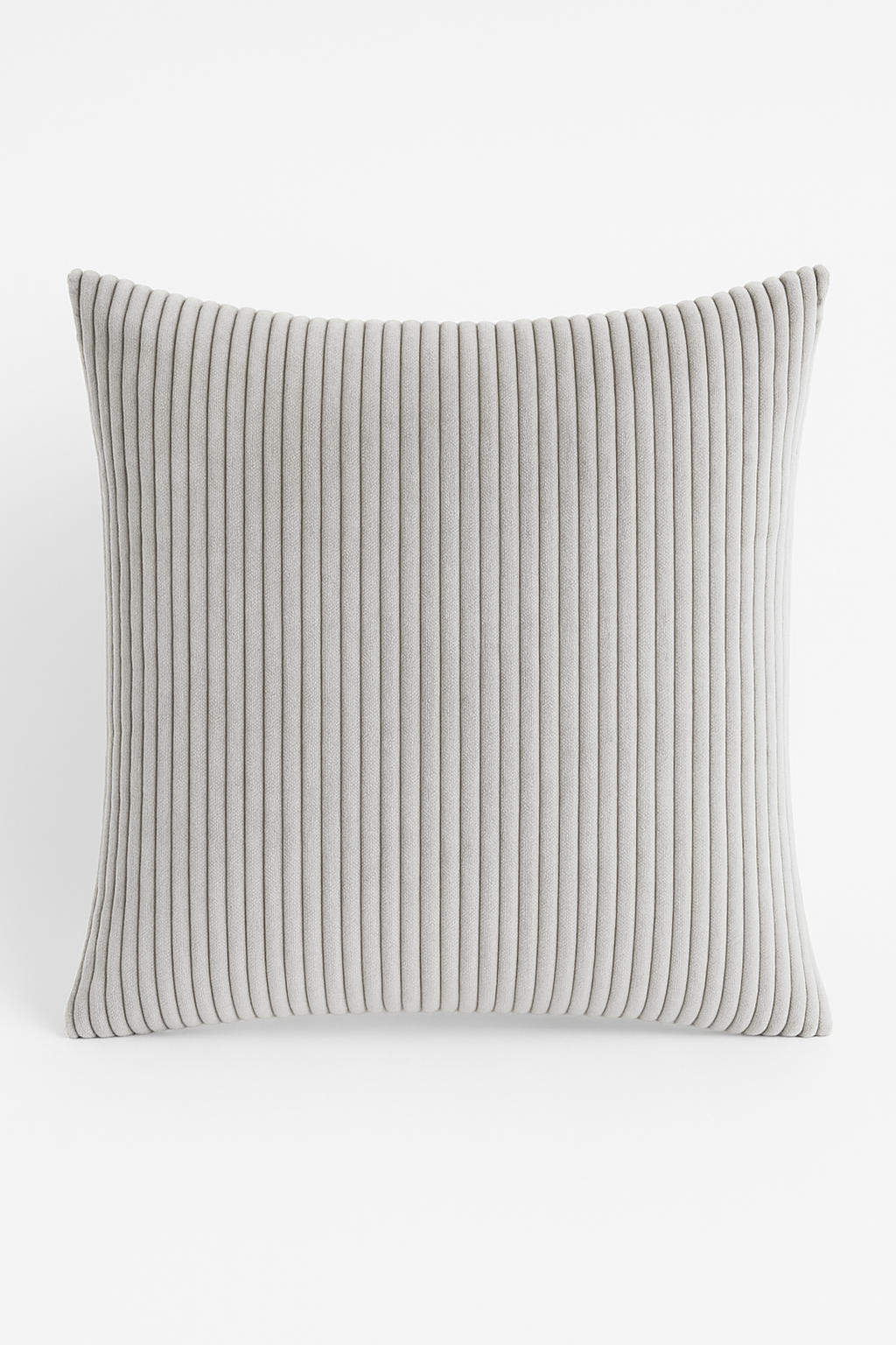 Chic Striped Ribbed Velvet Throw Pillow Cover