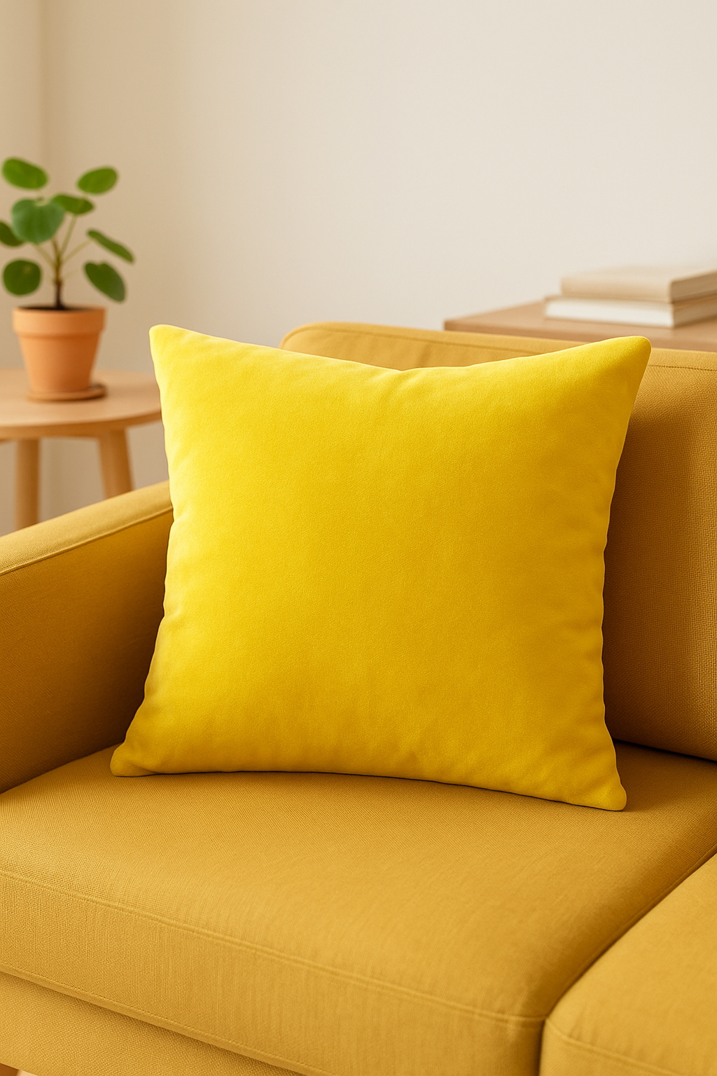 Throw pillow cover in soft velvet customizable 25 different colors - view 2