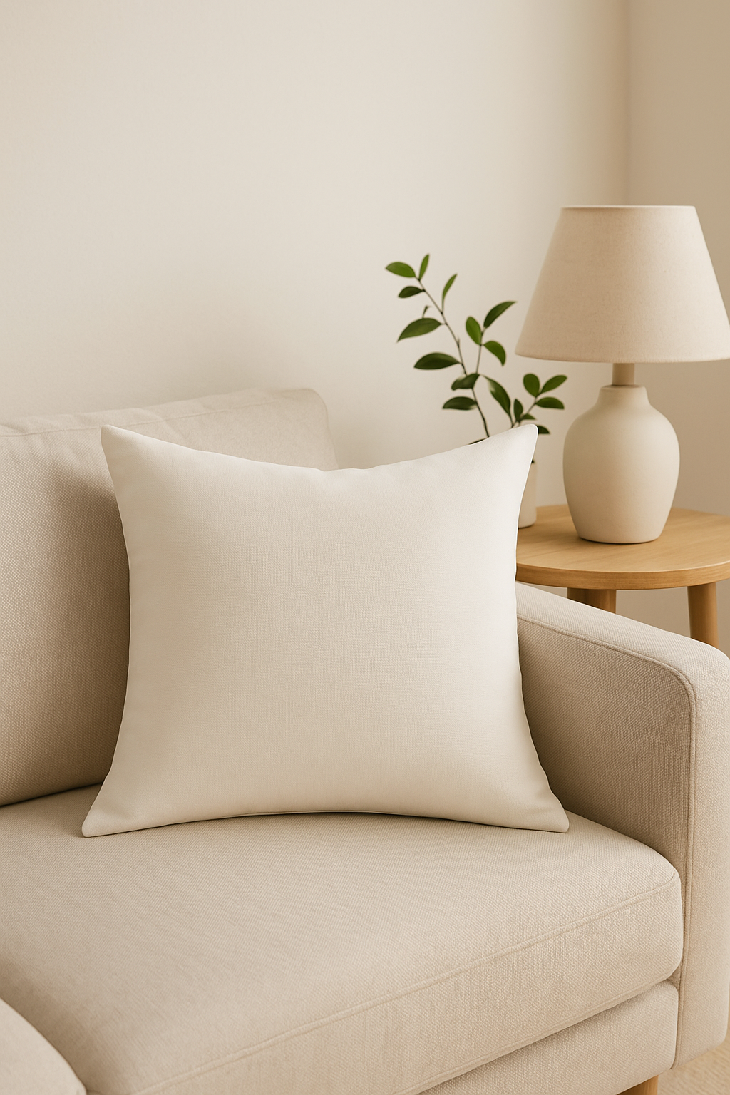 Ultra soft velvet throw pillow cover customizable in 25 colors - view 2