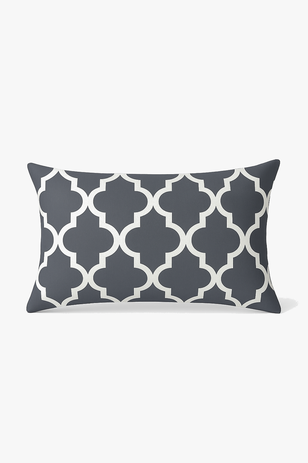 Modern rectangular decorative geometric throw pillow cover
