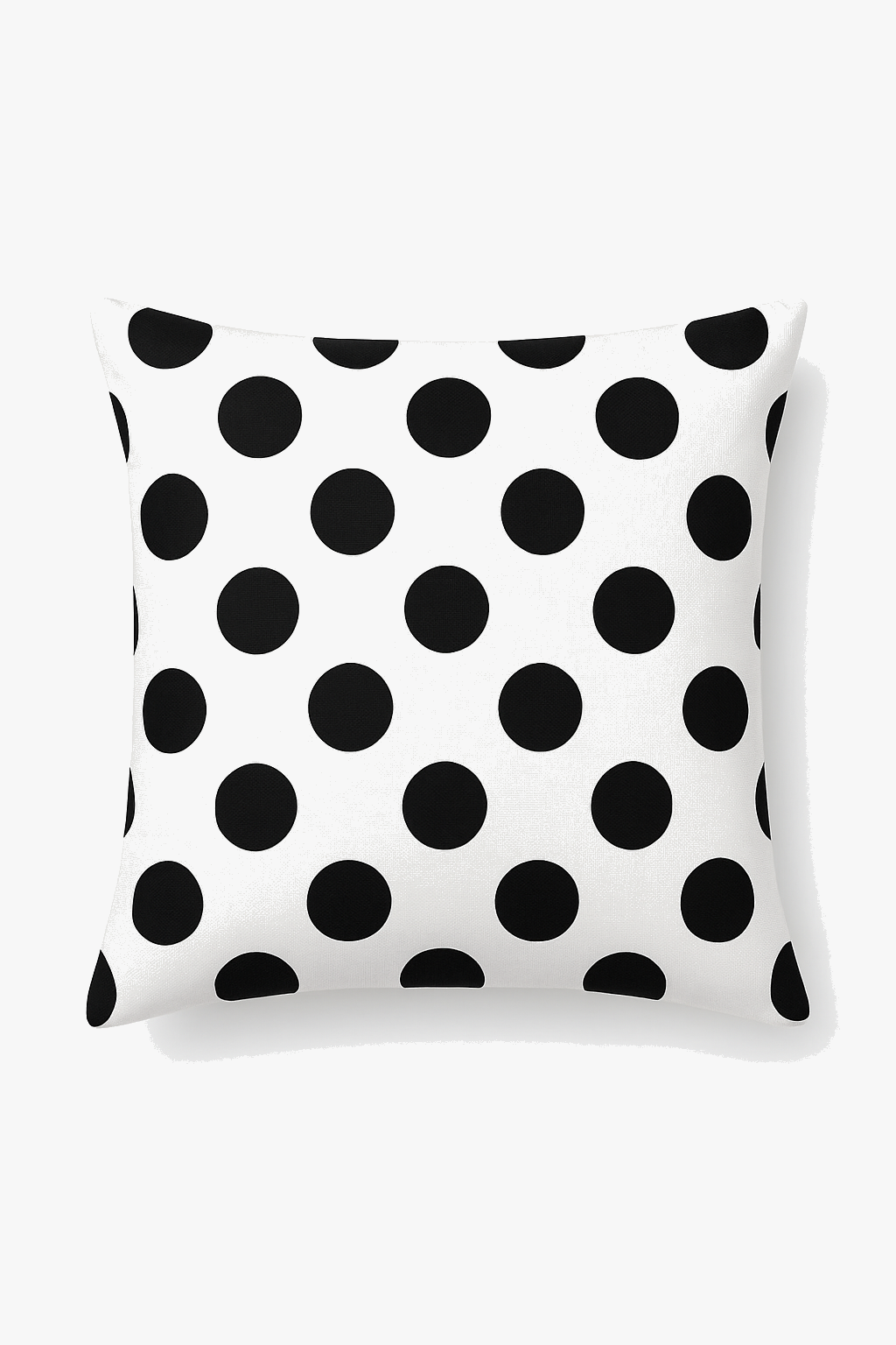 Modern geometric throw pillow cover black and white decorative