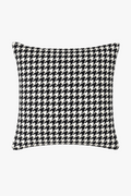 Nordic-Style Black and White Geometric Throw Pillow Cover
