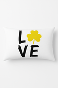 Dynamic Yellow Geometric Throw Pillow Cover