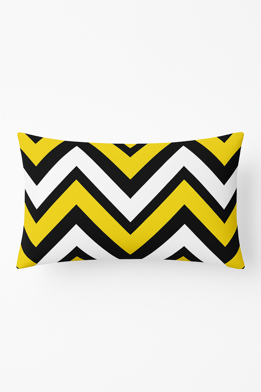 Everyday Yellow Geometric Throw Pillow Cover for Living Room