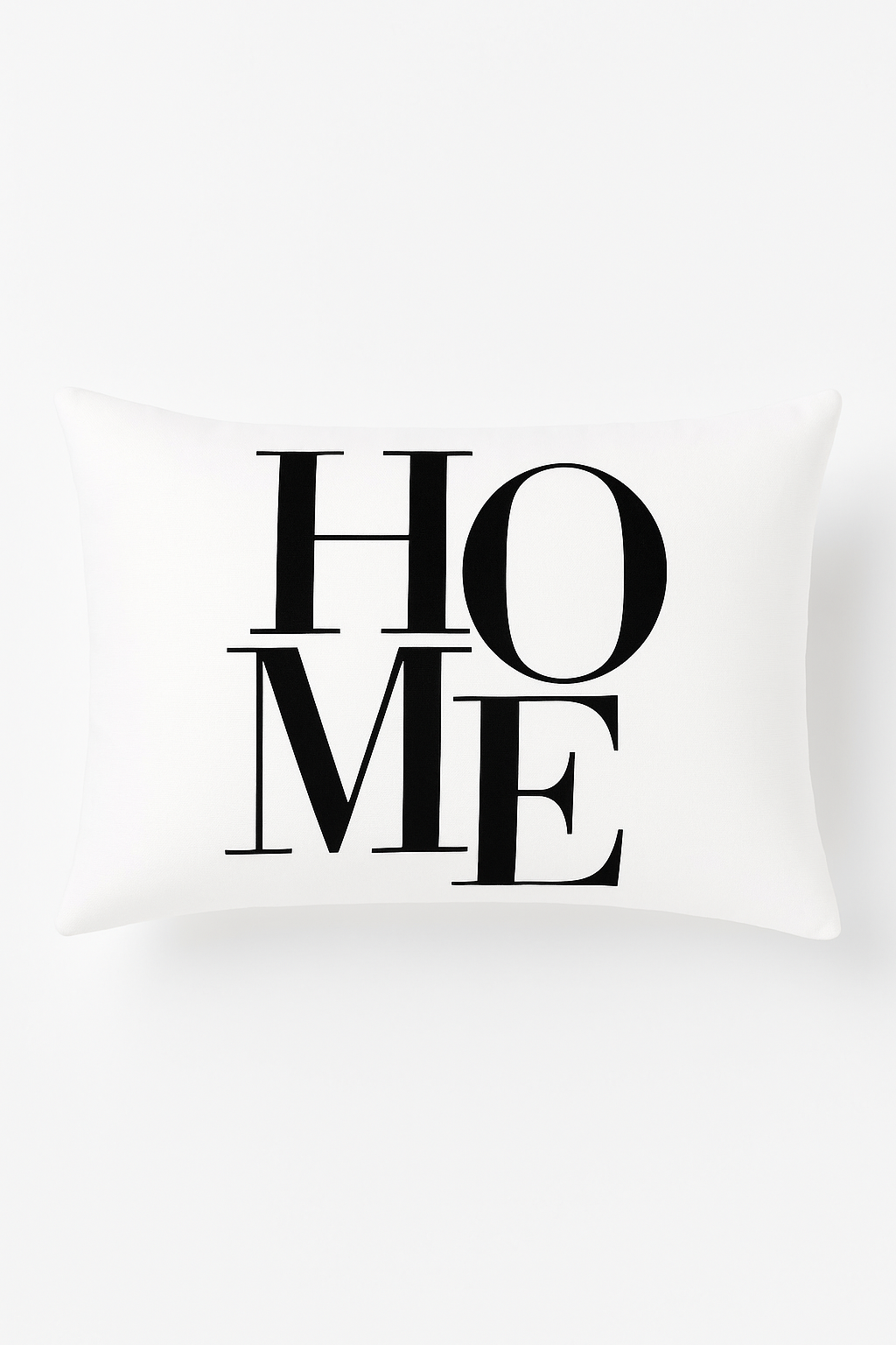 Black and White Marble Geometric Lumbar Pillow Cover, Design 9
