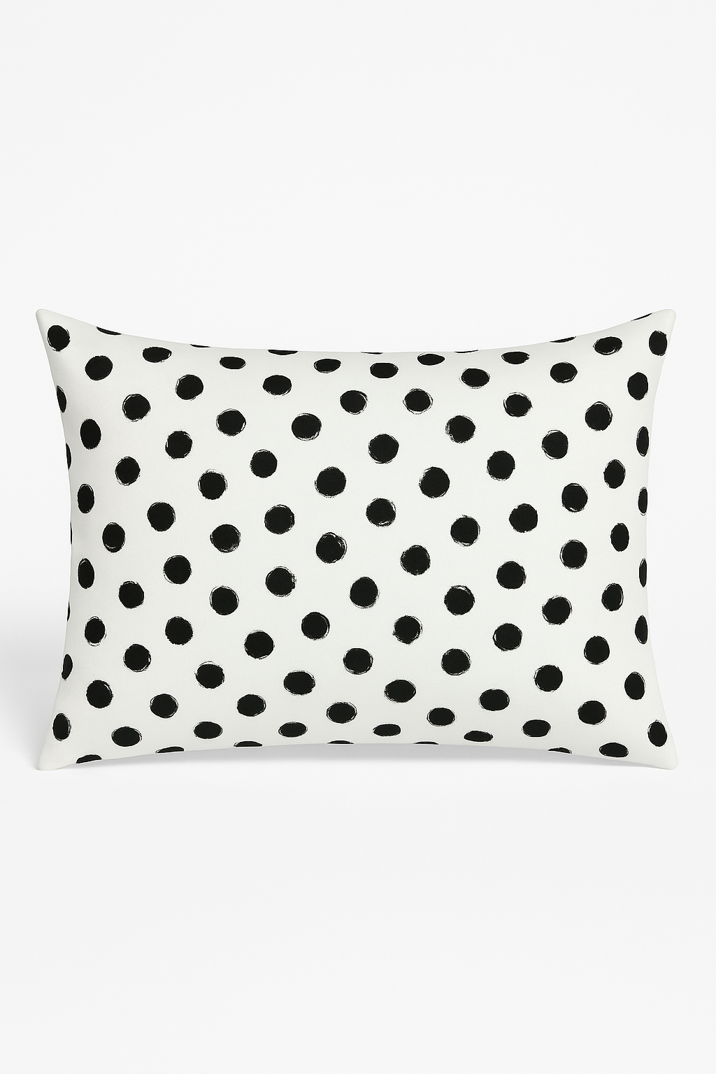 Black and White Geometric Throw Pillow Cover for Entryway Benches