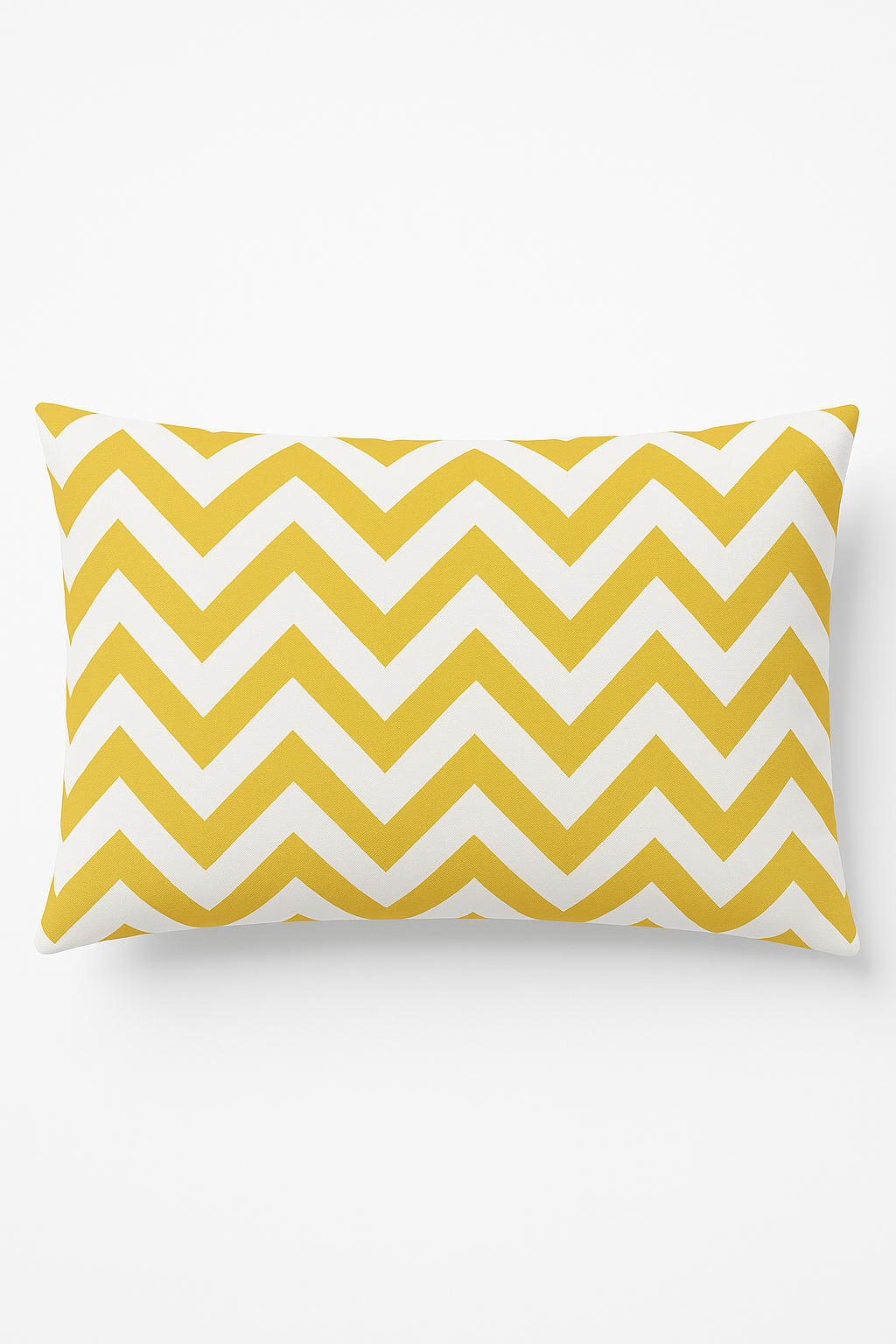 Retro Black and Yellow Geometric Throw Pillow Cover