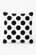 Black and White Geometric Throw Pillow Cover, Style One