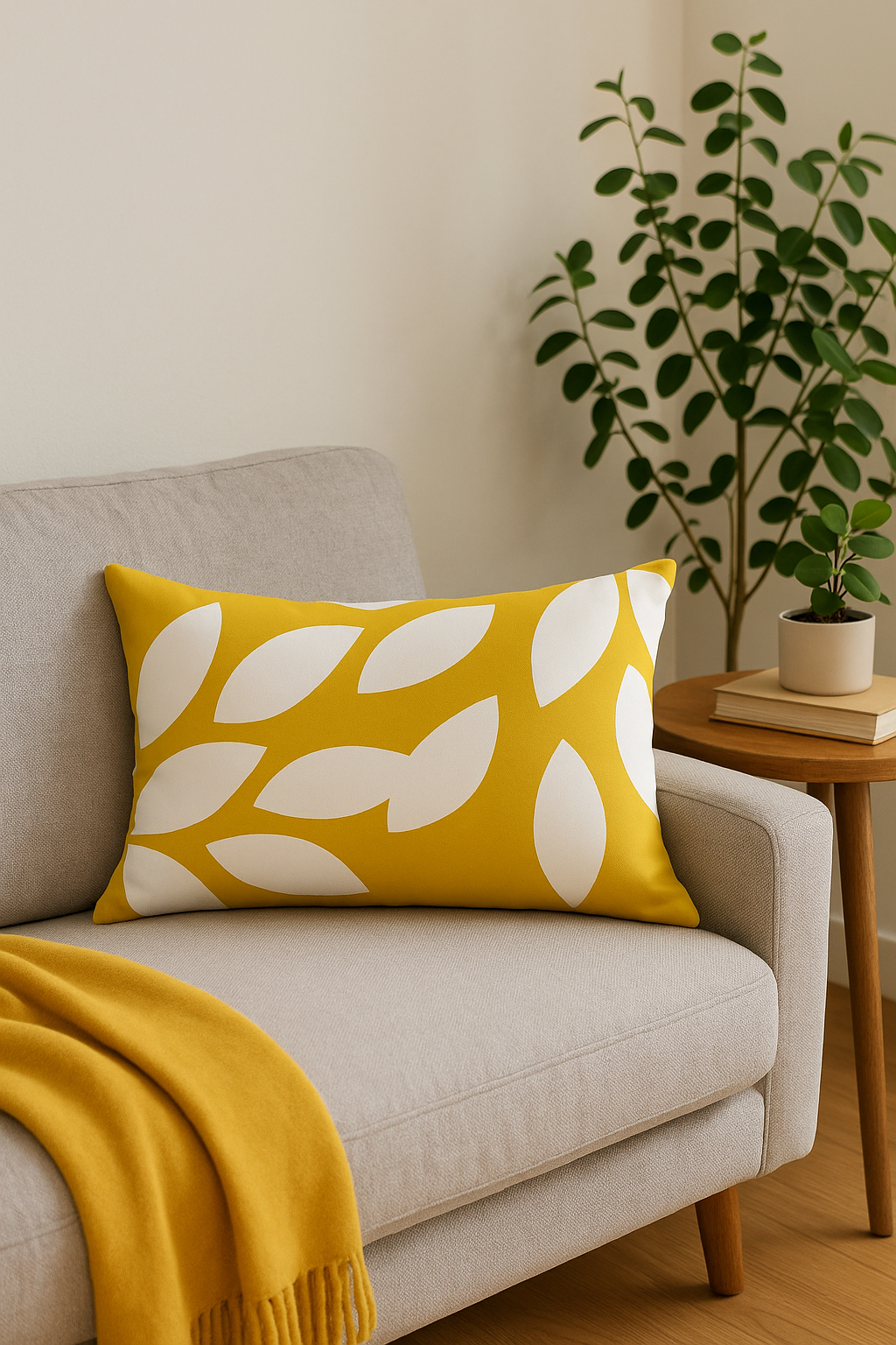 Scandinavian Nordic Geometric Striped Pillow Cover, 30 X 50 cm - view 2