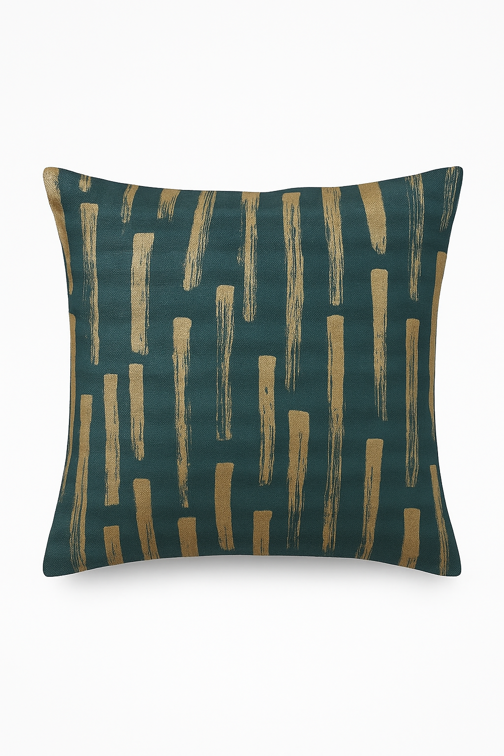 Geometric throw pillow cover ethnic style luxurious gold color