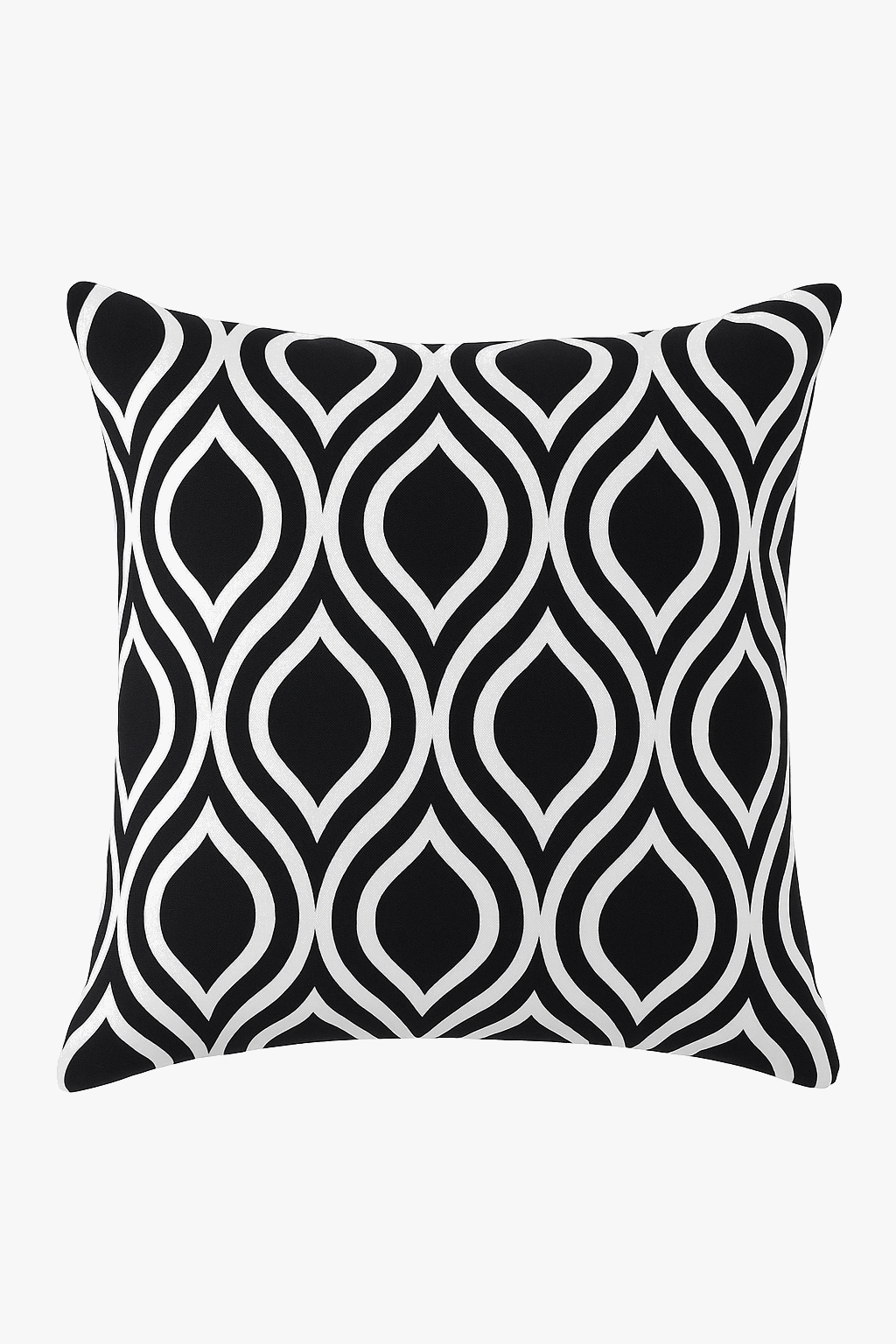 Woven Finish Waterproof Oxford Throw Pillow Cover for Exterior Use