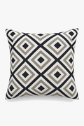 Oxford Twill Weave Printed Throw Pillow Cover