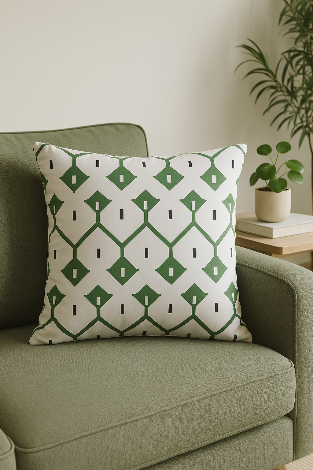 Colorful Waterproof Outdoor Throw Pillow Cover, Design 1 - view 2