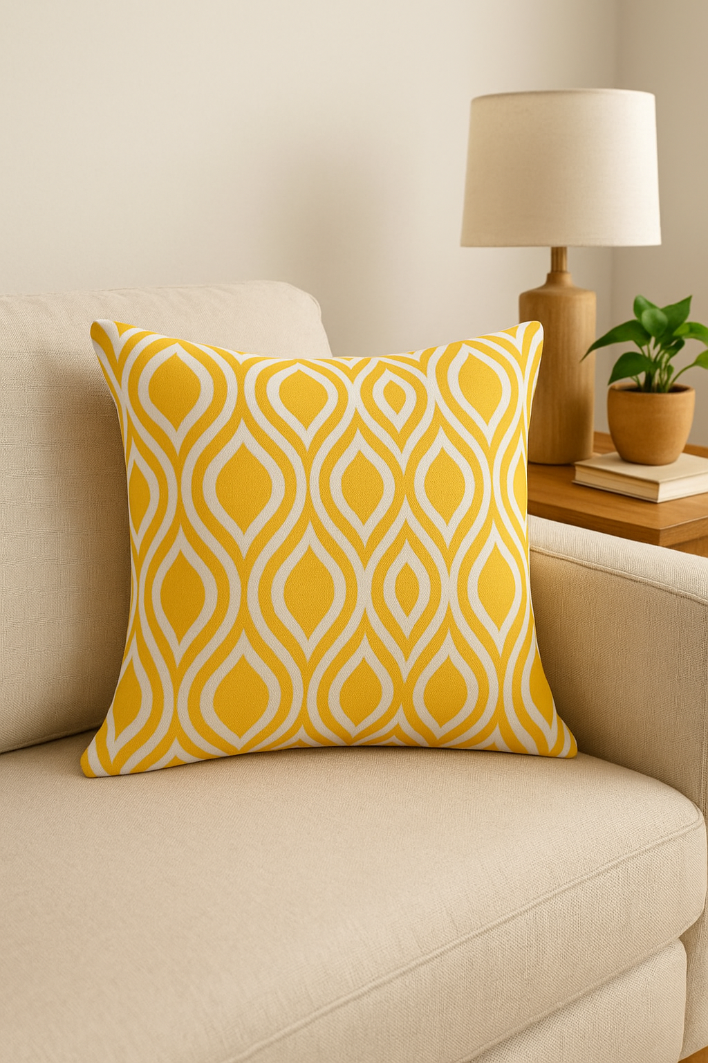 Moisture-Resistant Waterproof Throw Pillow Cover for Exterior Use - view 2