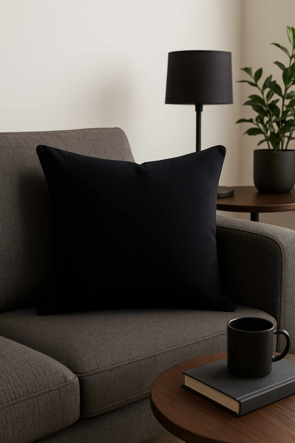 Textured Waterproof Oxford Throw Pillow Cover for Exterior 40 to 60 cm - view 2